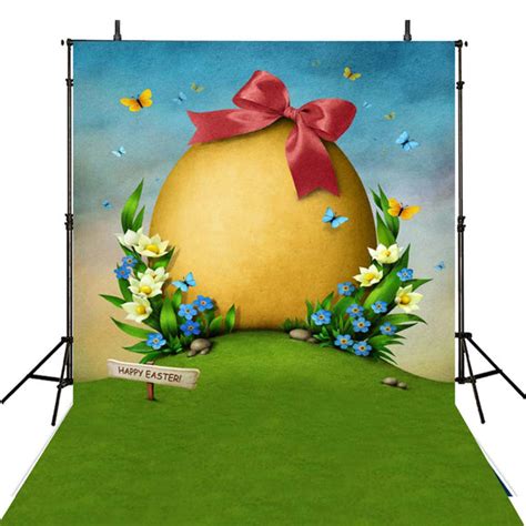 8x12ft christian easter backdrops for photography vinyl background easter island photo backdrops ...