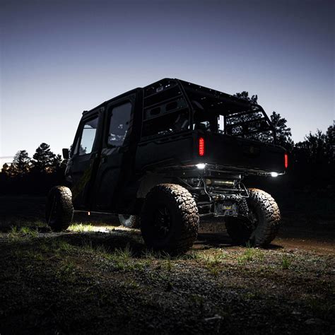 Kc Hilites Cyclone V2 Led Rock Light Kit 6 Lights Quadratec