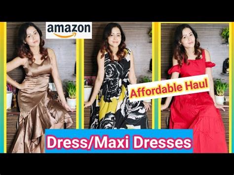 Amazon Dress Maxi Dress Haul Amazon Trendy Tops Dress Haul Amazon