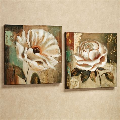 Garden Delicacies Floral Canvas Wall Art Set Cuadros Modernos