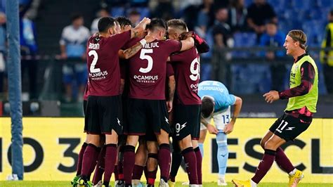 Serie A Lazio Salernitana Candreva Fazio E Dia Rispondono A