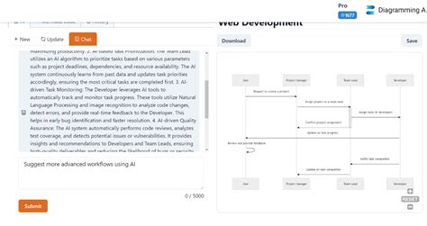 Diagramming AI - Instantly Design UML & Workflows with AI