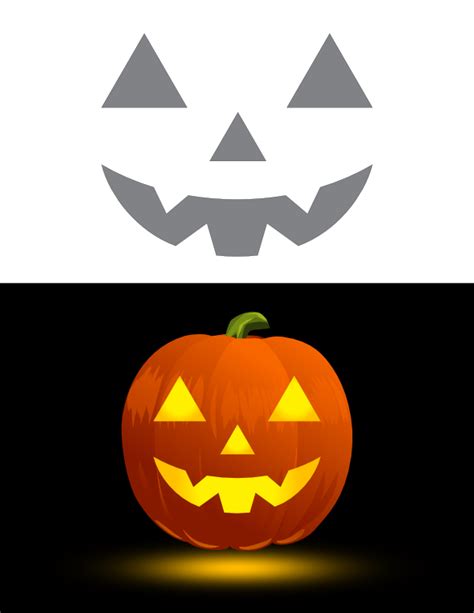 Scary Jack O Lantern Faces Printable Prntbl Concejomunicipaldechinu