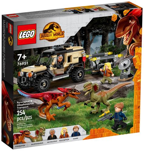 Nouveautés LEGO Jurassic World 2022 Dominion beaucoup de boites au