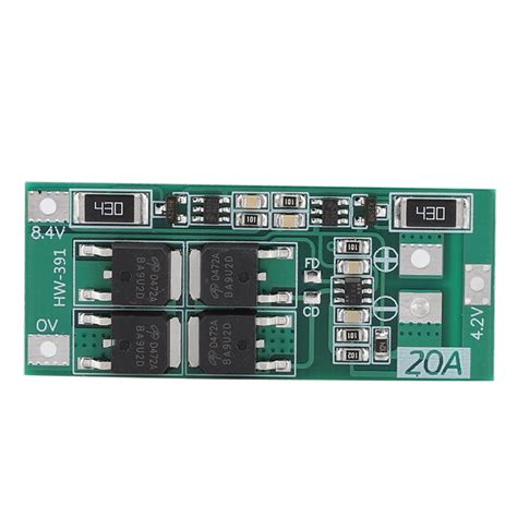 HW 391 2S DC 8 4 9V 18650 Lithium Battery Protection Board Balanced