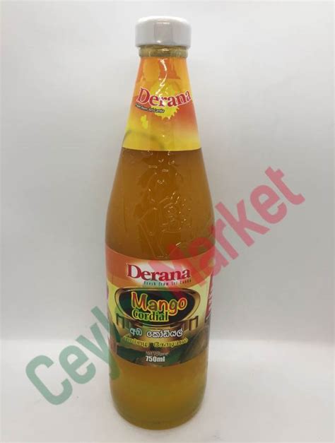 Derana Mango Cordial 750ml Ceylon Products Online