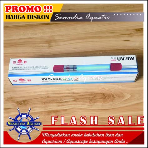 Jual Lampu Aquarium Uv 9 Watt Lampu Ultraviolet Uv Lamp Ultra Violet