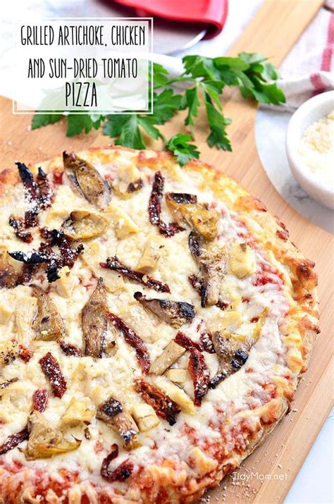 Grilled Artichoke Chicken And Sun Dried Tomato Pizza Tidymom®