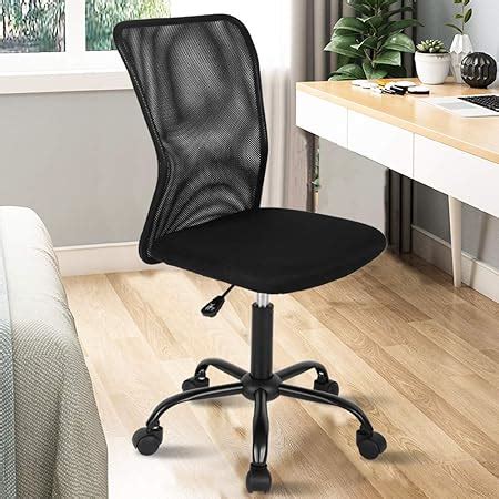 Amazon Home Office Chair Mid Back Mesh Desk Chair Armless Computer