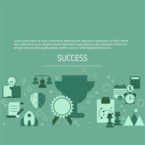 Concept Of Business Success Stock Vector Illustration Of Intelligence Office 183259830