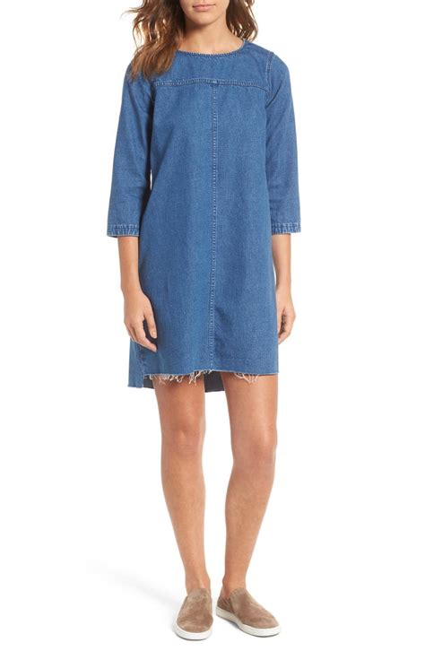 Madewell Denim Shift Dress Nordstrom