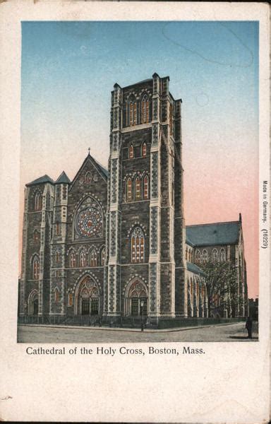 Cathedral of the Holy Cross Boston, MA Postcard