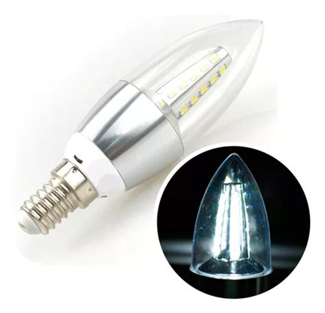 Lâmpada Vela Led 4w E14 Chama Vela Branco Frio Retro Casa Mercadolivre