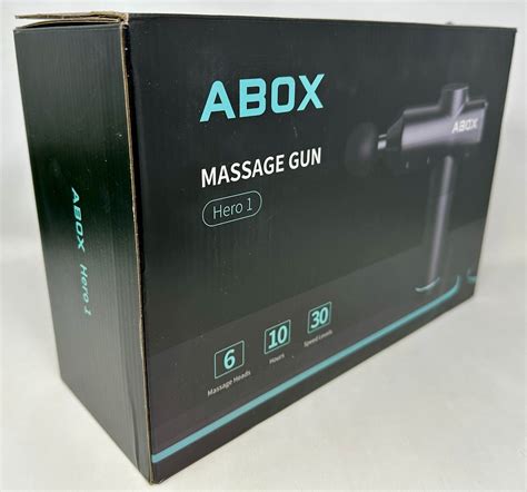 Abox Hero 1 Deep Tissue Massage Gun 14 Mm 30 Speed For Sale Online Ebay