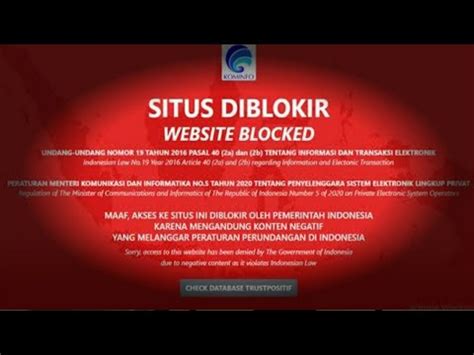 Cara Membuka Situs Yang Terblokir Terbaru Dan Mudah Youtube