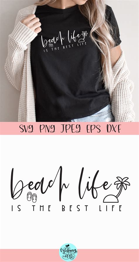 Beach Life Svg Png Eps Dxf Jpeg By Midmagart Thehungryjpeg