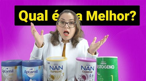 COMO ESCOLHER A MELHOR FÓRMULA Infantil Leite Nan Aptamil Nestogeno