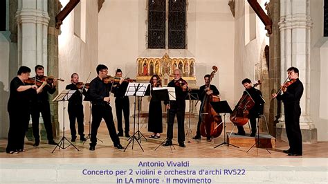 Antonio Vivaldi Concerto Per Violini E Orchestra In La Minore