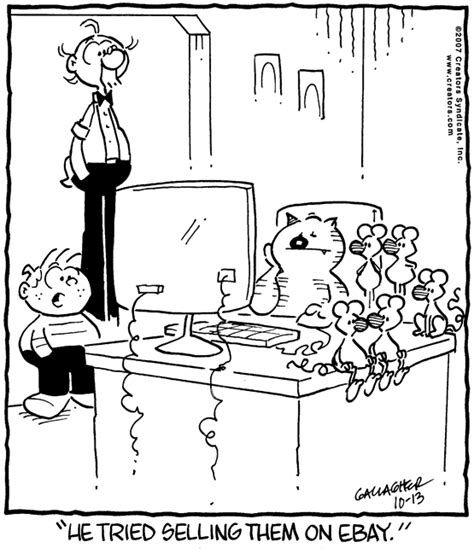 Heathcliff For Oct 13 2007 By Peter Gallagher Creators Syndicate