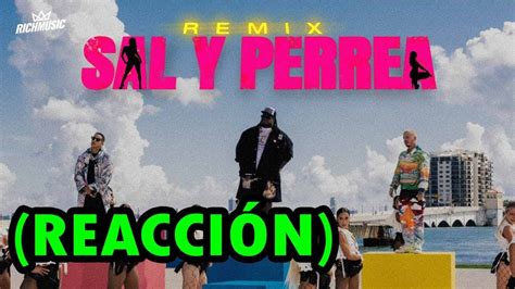 Sech Daddy Yankee J Balvin Sal Y Perrea Remix Reacci N Youtube