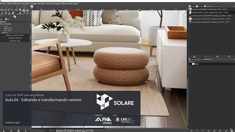 Aula 04 Editando E Transformando Vetores GIMP Para Arquitetura 2