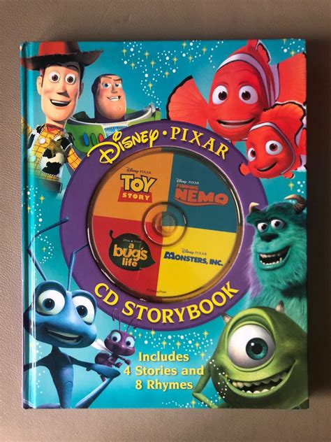 Disney PIXAR CD Story Book 興趣及遊戲 書本 文具 小說 故事書 Carousell