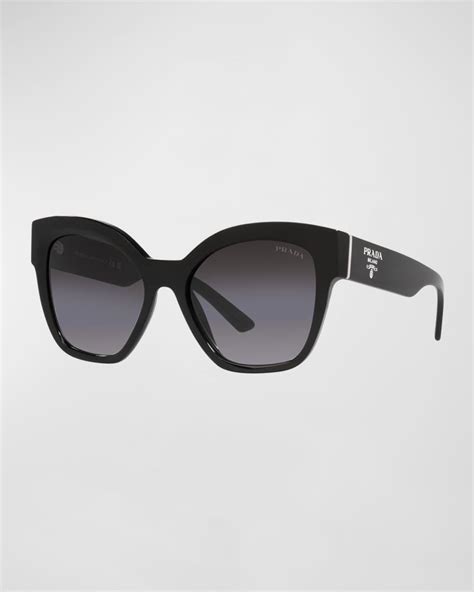 Prada Gradient Square Acetate Sunglasses Neiman Marcus