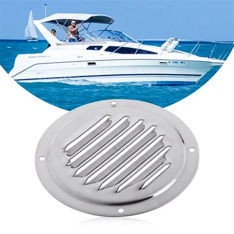 Surmeny Marine Pcs Square Louvered Vent Square Air Vent Louver Grille