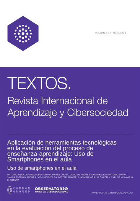 PDF Revista Internacional De Aprendizaje Y Cibersociedad DOKUMEN TIPS