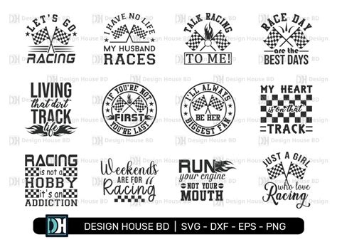 Racing Svg Bundle Racing Svg Racing Sayings Svg Racing Quote Svg