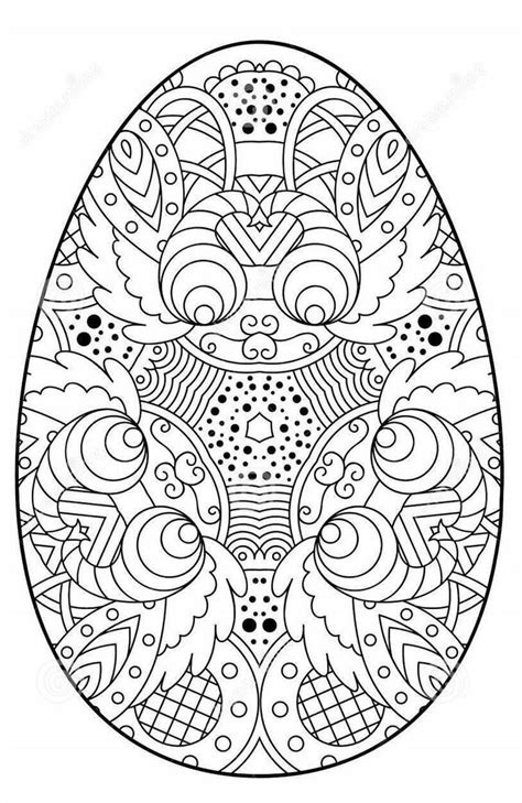 Mandala De Pâques Pour Adultes 35 Coloriages à Imprimer Gratis