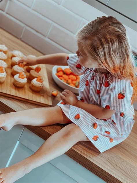 Girls Dress Summer Dress Strawberry Dress Etsy