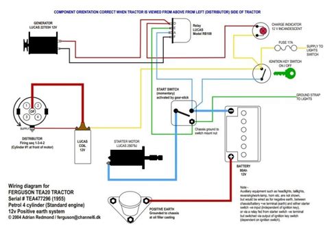 Ford Jubilee 12 Volt Wiring Diagram Wiring Diagram