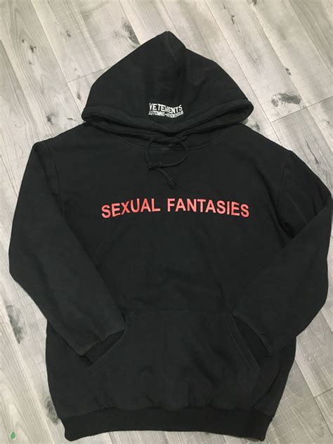 Rare Vetements Sexual Fantasies Mens Fashion Coats Jackets And Outerwear On Carousell