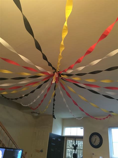 Brighten Your Room With Streamers Ceiling Decor