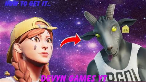 How To Get The New Goat Skin In Fortnite Youtube