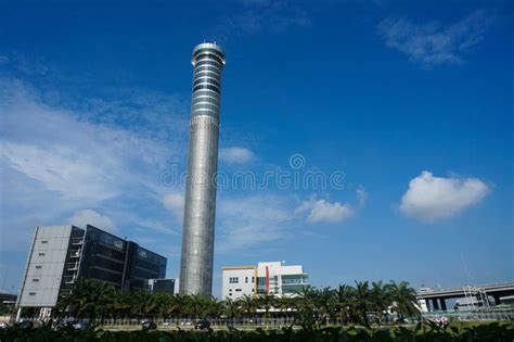 Suvarnabhumi Air Traffic Control Tower Bangkok International Ai