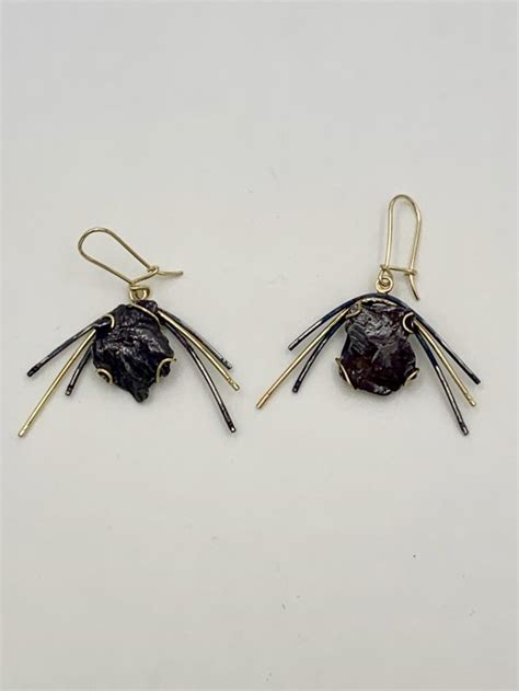 Meteorite Comet Earrings - Spirer Jewelers