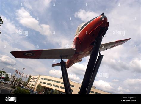 Jet Provost Trainer Jet Outside Hartlepool College Of Further Education