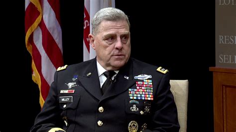 General Mark A Milley Chief Of Staff Of The U S Army Youtube