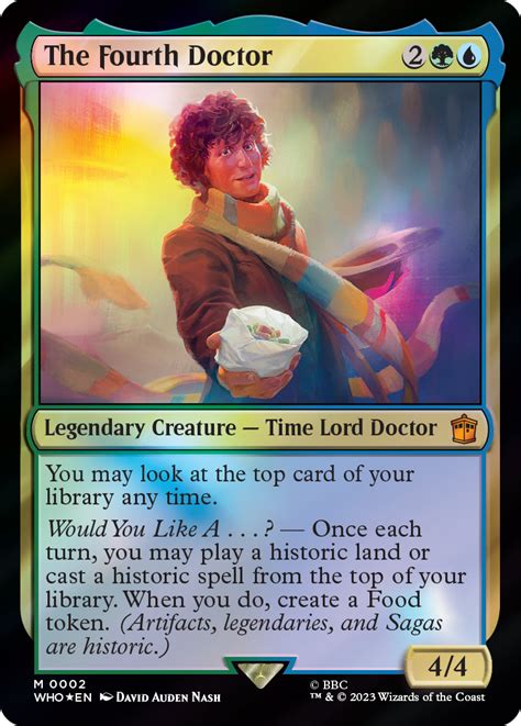 首次一窥MAGIC THE GATHERING DOCTOR WHO 万智牌