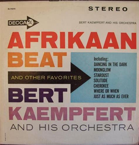 Bert Kaempfert Afrikaan Beat Vinyl Records Lp Cd On Cdandlp