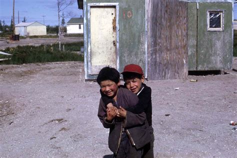 Chipewyan Sayisi Dene Dene Village Churchill Canada 1968