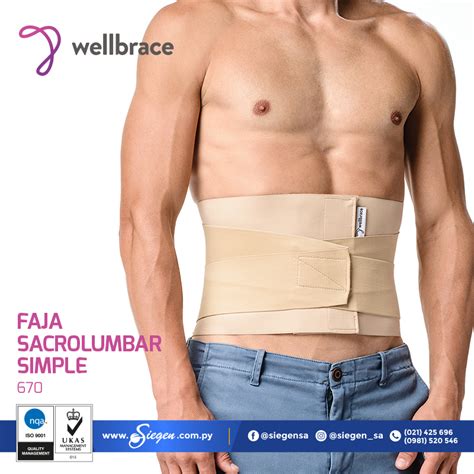 Faja Sacro Lumbar Simple Ballenas La Mejor Tienda Online De