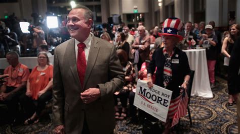 Roy Moore Wins Alabama Gop Senate Primary A Blow To Trump And