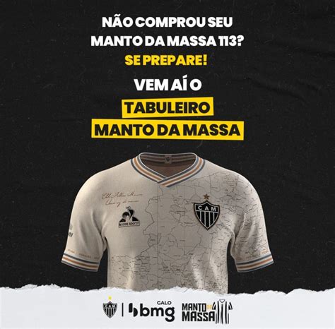 Bmg e Atlético Mineiro lançam campanha Tabuleiro do Manto da Massa