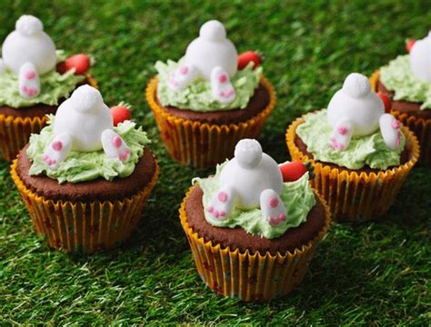 Disappearing Easter Bunny Cupcakes Recipe Carnation