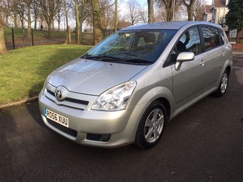 2006 56 TOYOTA COROLLA VERSO T3 VVT I 1 8 PETROL 7 SEATER MPV