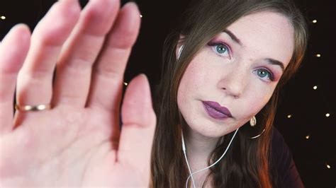 Personal Attention Asmr Face Touching Plucking Hand Movements Up Close