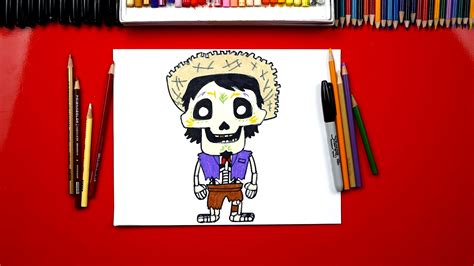 How To Draw Hector From Disney Coco - Art For Kids Hub